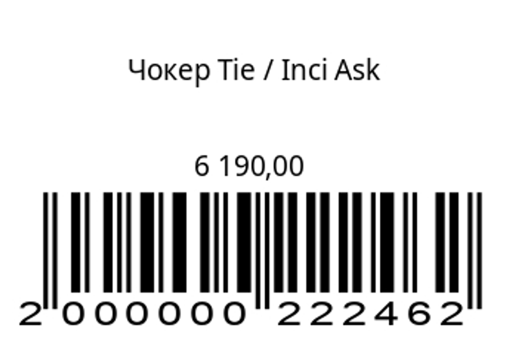 Чокер Tie