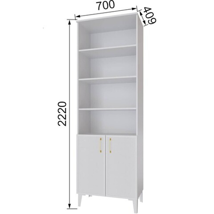 Толедо (Domani) ТШ-2 Пенал открытый