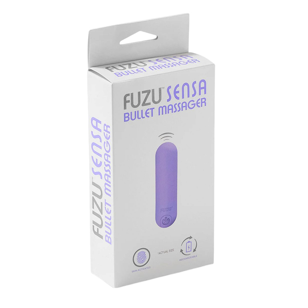 Лиловая вибропуля 8см Fuzu Sensa Bullet Massager Pastel Purple