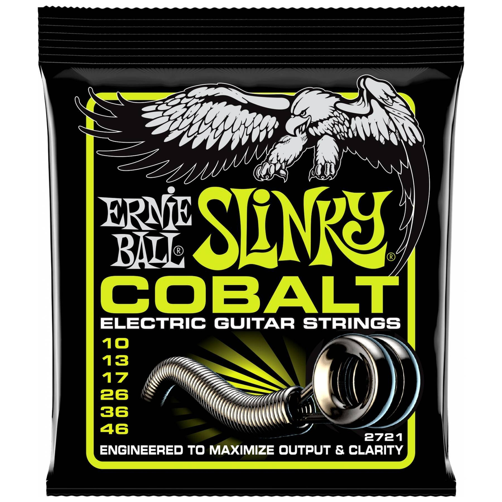 ERNIE BALL 2721 Cobalt Slinky Regular 10-46 - Струны для электрогитары