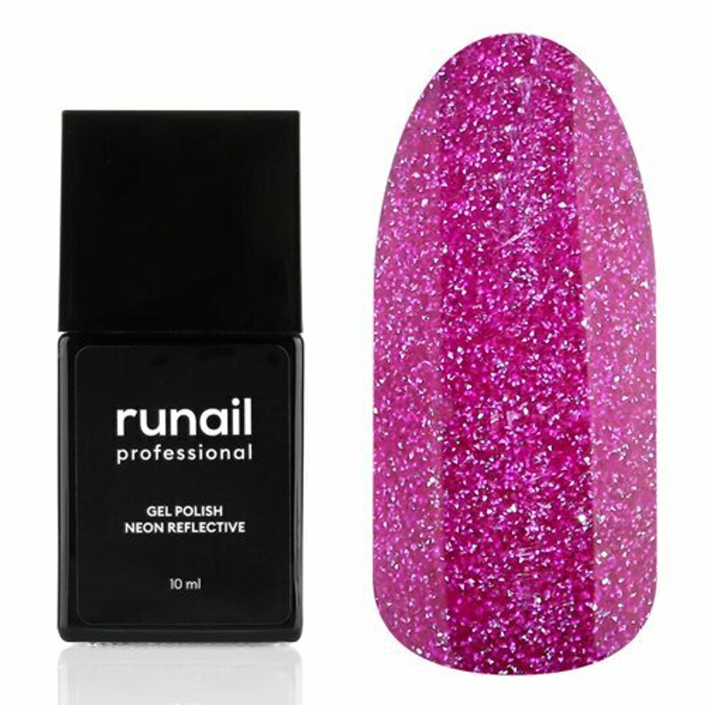 Runail Гель-лак неоновый светоотражающий, 10мл №9061