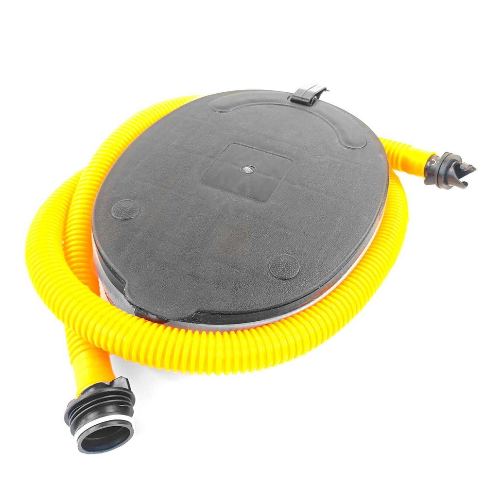 Насос ножной ПВХ Премьер 5л, желтый шланг