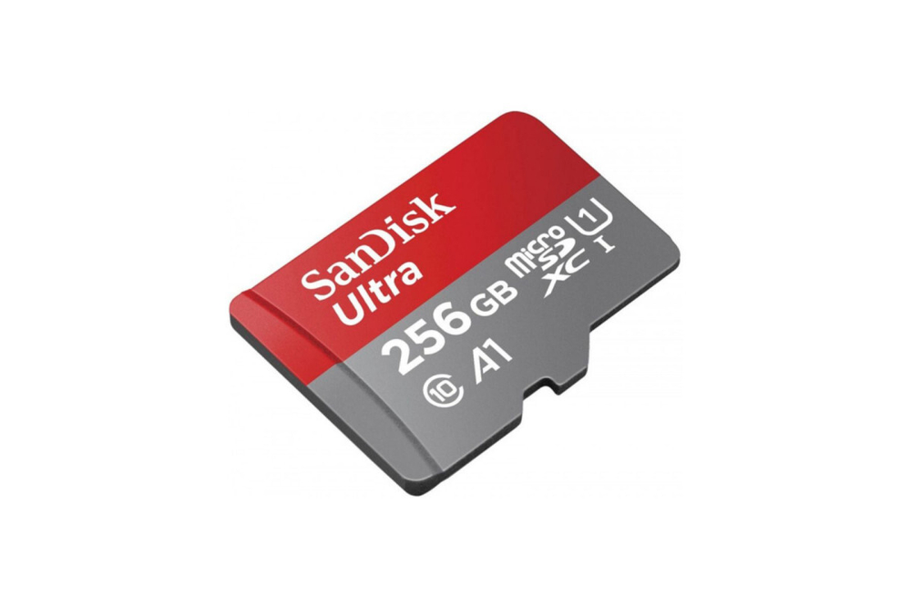 Карта памяти SanDisk MicroSDXC Class 10 Ultra UHS-I A1 (120 Mb/s), 256GB