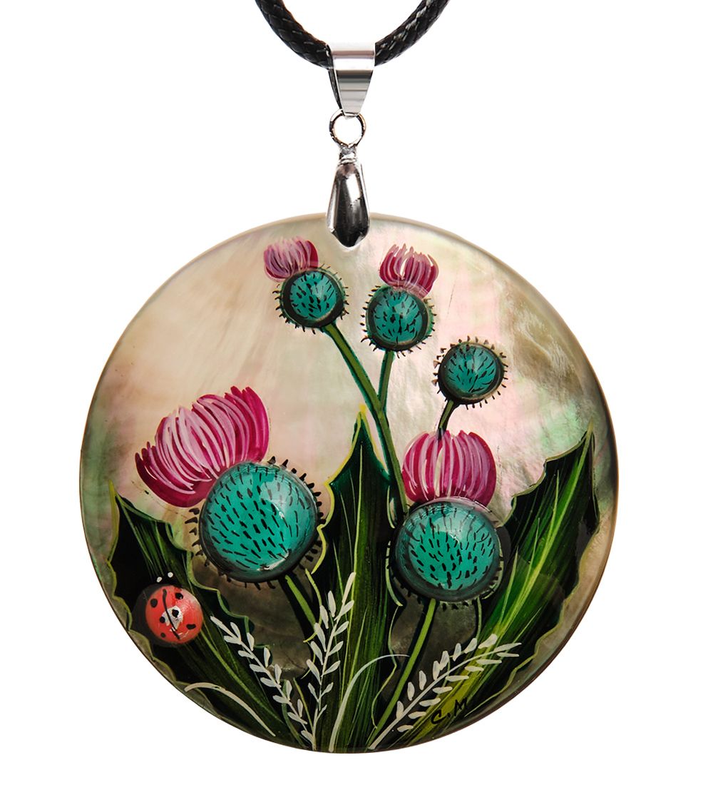 ШК-55/ 66-B Комплект из перламутра «Репейник»