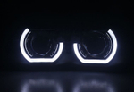 Бленда (маска) для линз BMW 2.0 Led (Right) ДХО с функцией притухания 3.0 дюйма, 1шт