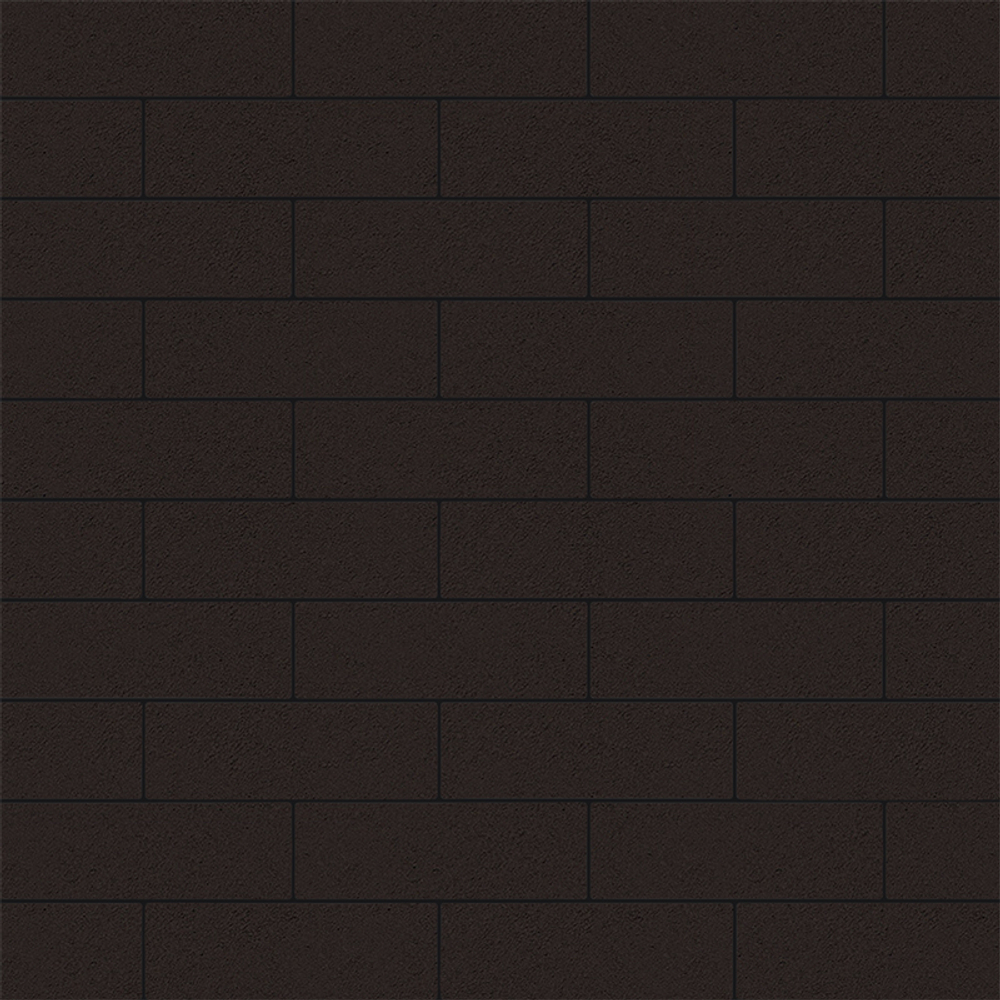 Тротуарная плитка ПРЯМОУГОЛЬНИК 300х100 мм - Стандарт Коричневый