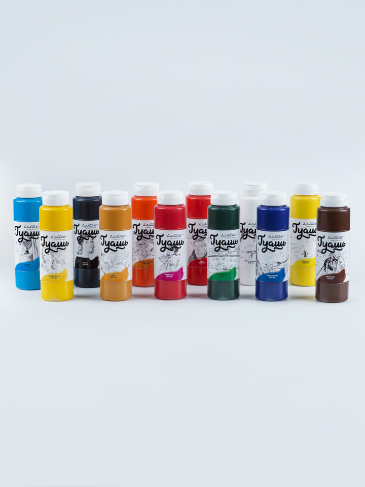 Краска гуашь 250 мл "Kidsarts"