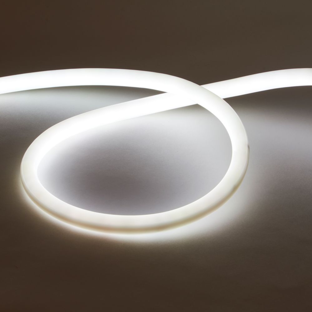 ULS-N40-2835-120LED-m-16mm-IP68-DC24V-10W-m-5M-6500K NEON SET01 Комплект светодиодной ленты для бань и саун. до +100С. катушка 5м. Дневной свет 6500К. Крепление в-к. TM Uniel