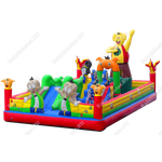 Коммерческий надувной батут "Озорные свинки"