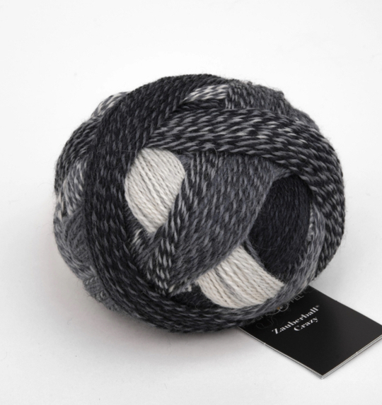 Пряжа Crazy Zauberball (2100/Домино), 420м/100гр