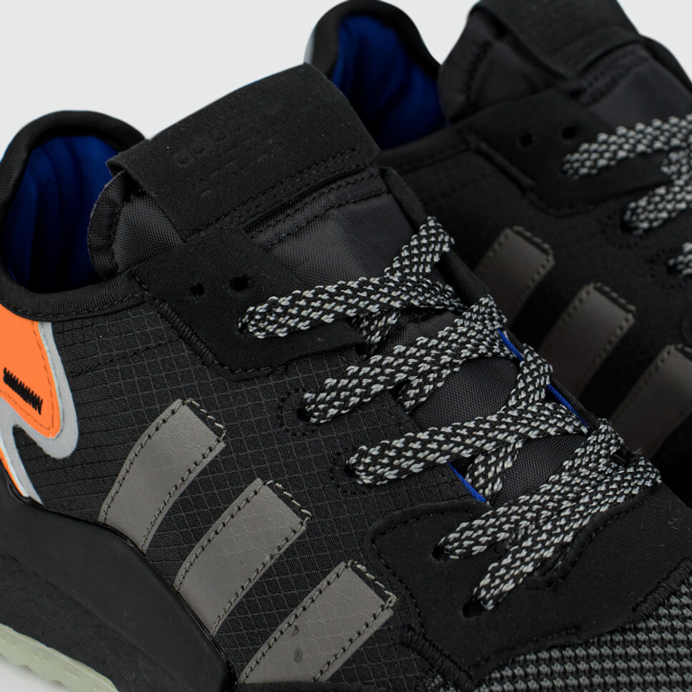 кроссовки Adidas Nite Jogger Black / Orange