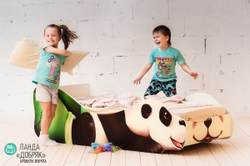 Кровать зверята Бельмарко Панда Добряк