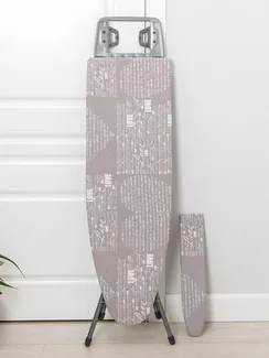 Доска гладильная Nika «Белль Классик 3», 112×34,5 см, два положения высоты 70, 80 см, европодставка МИКС