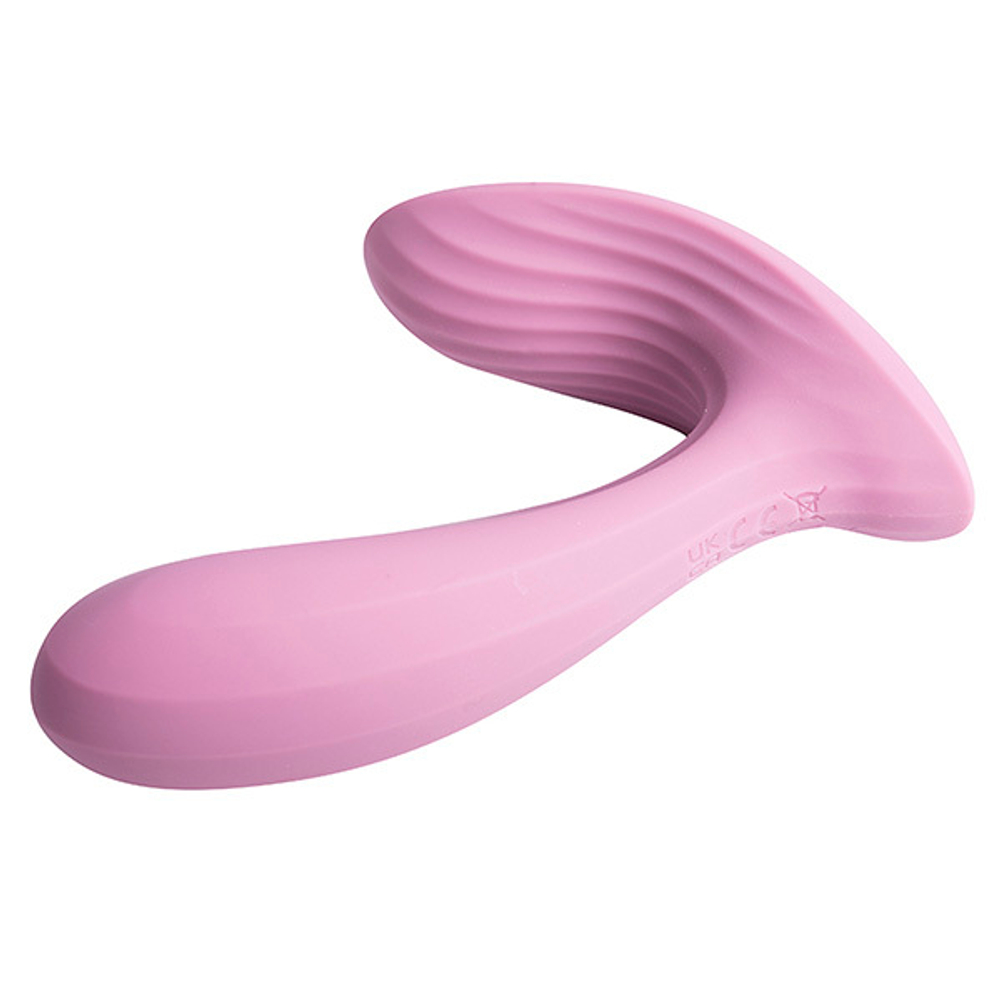 Розовый интерактивный вибратор для точки G Svakom Erica Romantic-Rose App-Controlled Wearable Vibrator SC015A