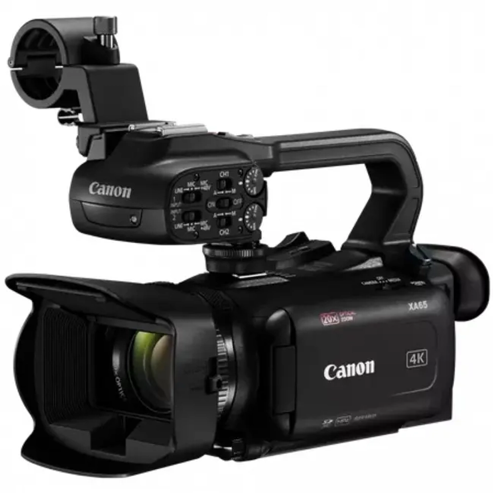 Видеокамера Canon XA65 (1/2.3" 4K CMOS Camcorder, 20x Zoom, 3G-SDI/HDMI, f/1,8 - 2,8)