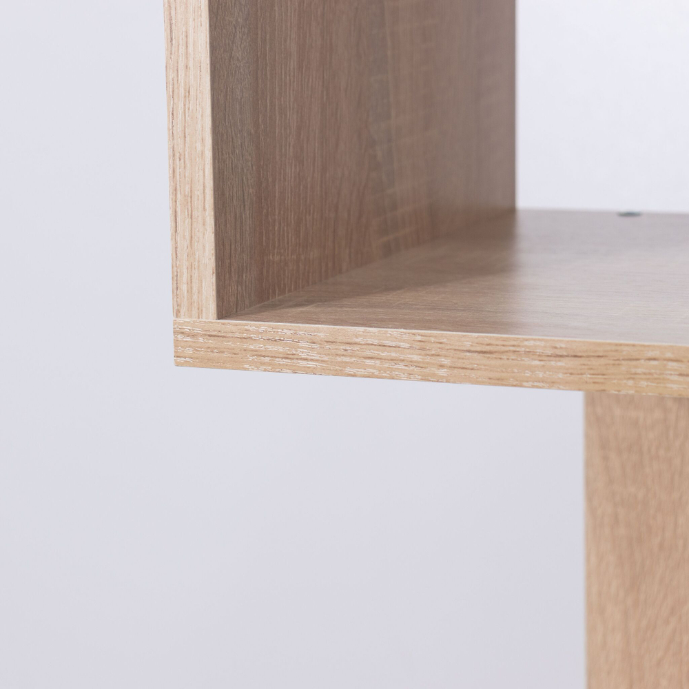 Стеллаж напольный Фаллет 5 полок 60х30х177 см, дуб сонома