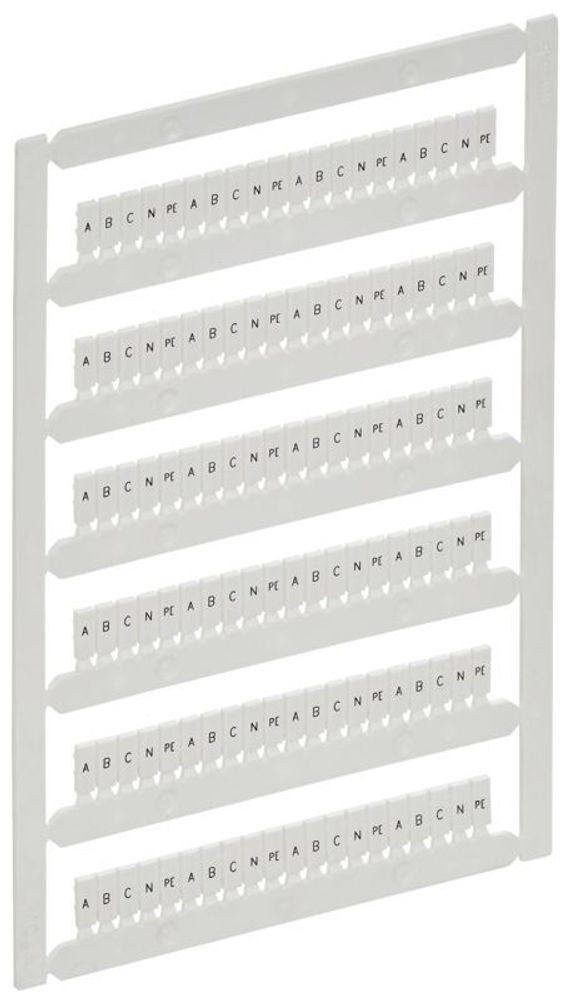 Маркер для CP 1.5кв.мм "A; B; C; N; PE" ARMAFIX IEK AF-CT10D-M-D15-21 Маркер для CP 1.5кв.мм "A; B; C; N; PE" ARMAFIX IEK AF-CT10D-M-D15-21