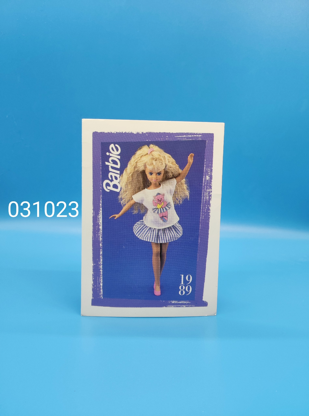 Аксессуар винтажная карточка Барби 90х 031023