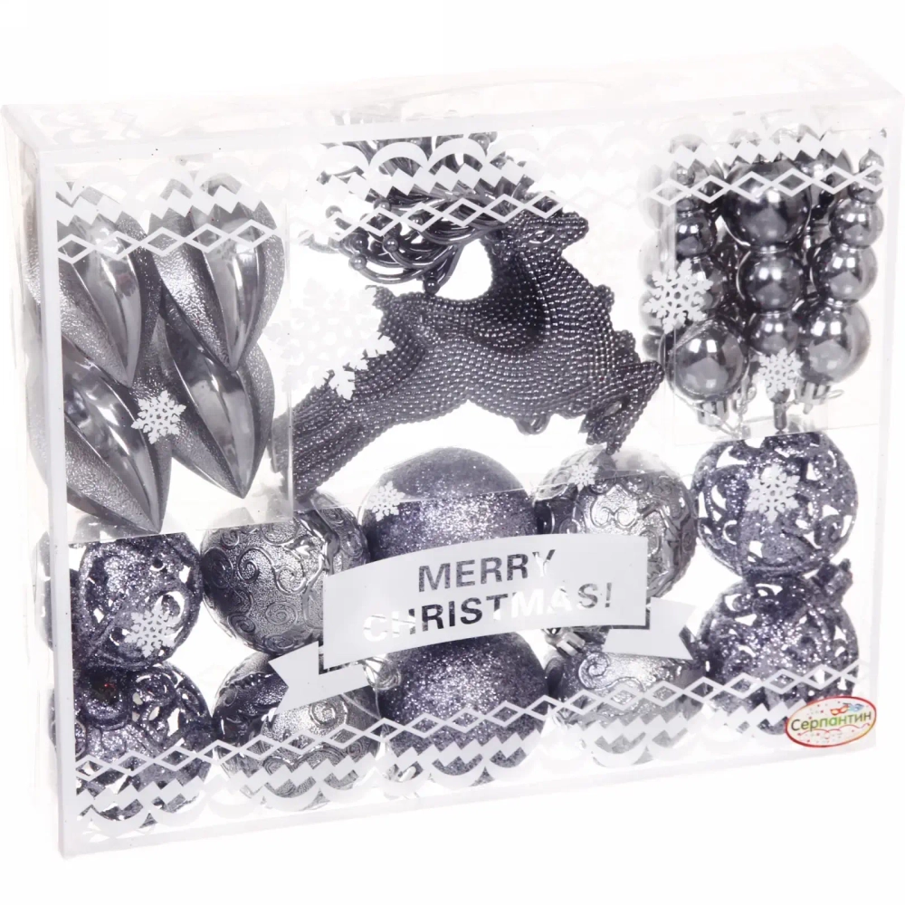 Набор украшений «Северное сияние» (25 предметов), графит