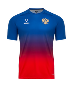 Футболка разминочная JOGEL NATIONAL PerFormDRY Pre-Match Tee, сине-красный