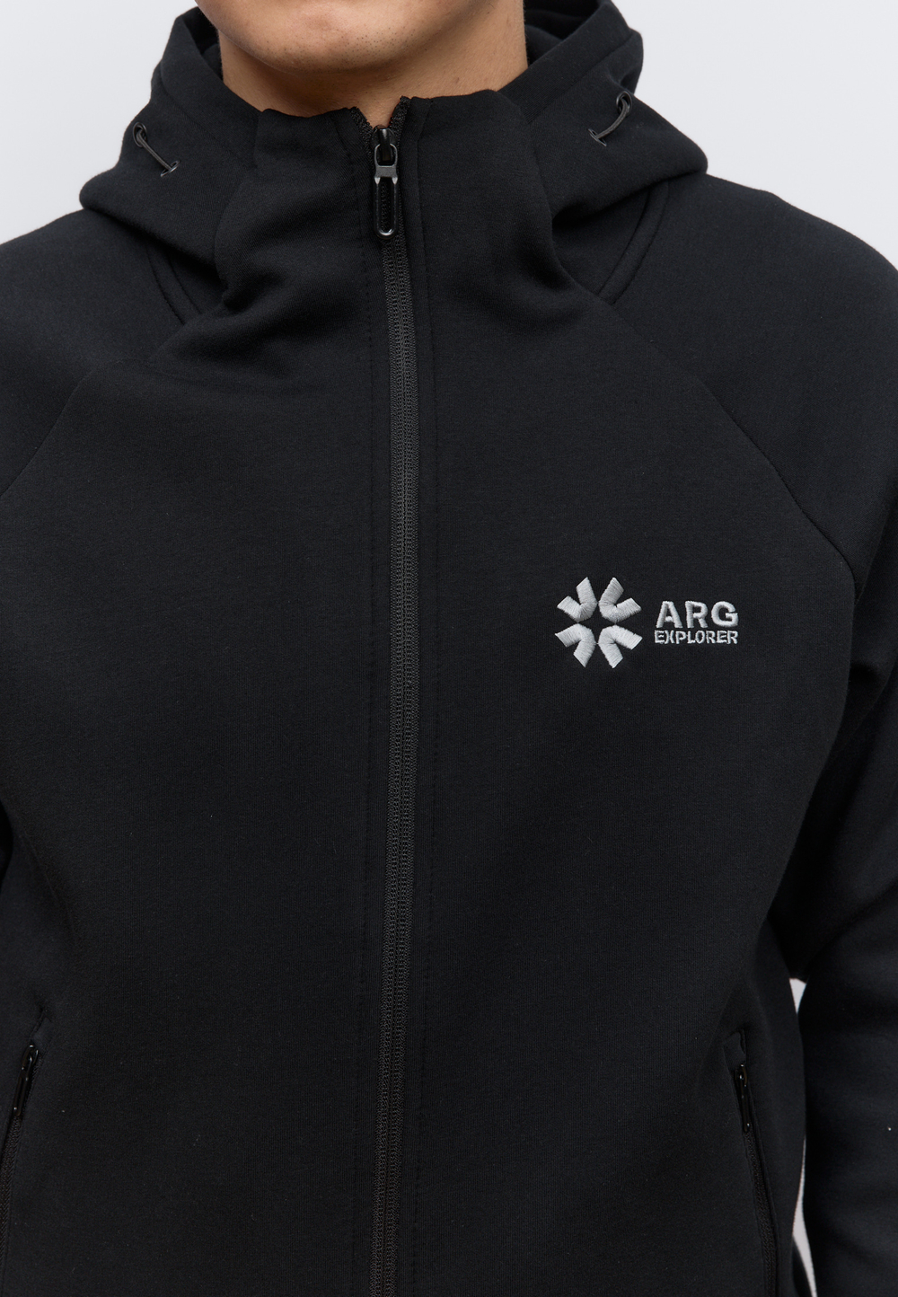 Кофта на замке ARGYMAQ EXPLORER BLACK