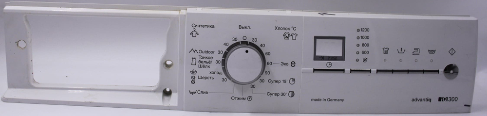 Модуль управления стиральной машины Siemens IQ300 (9000542943)