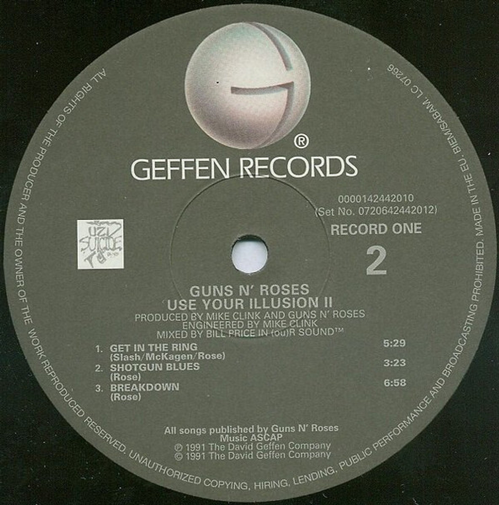 Guns N' Roses / Use Your Illusion II (2LP)