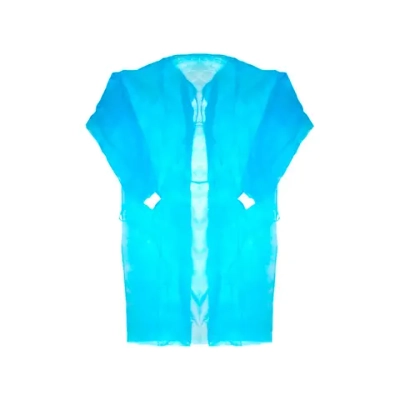 Халат хирургический стерильный одноразовый с доп.защитой Супер размер 48-50 спанбонд плотность 42 рукава на манжетах