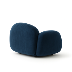 Дизайнерское кресло BLOB бархат 022