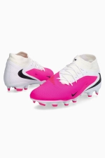 Бутсы Nike Phantom 6 High Academy FG/MG - розовый