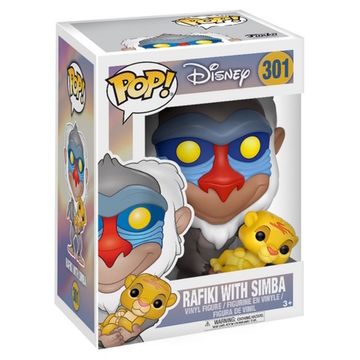 Фигурка Funko POP! Disney The Lion King: Rafiki with Baby Simba 20095