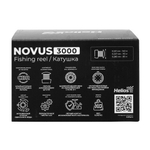 Катушка Novus 3000 6+1 подшип (HS-N-GLS3000) Helios