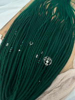 Войлочные дреды с удлинением из термоволокна 100см