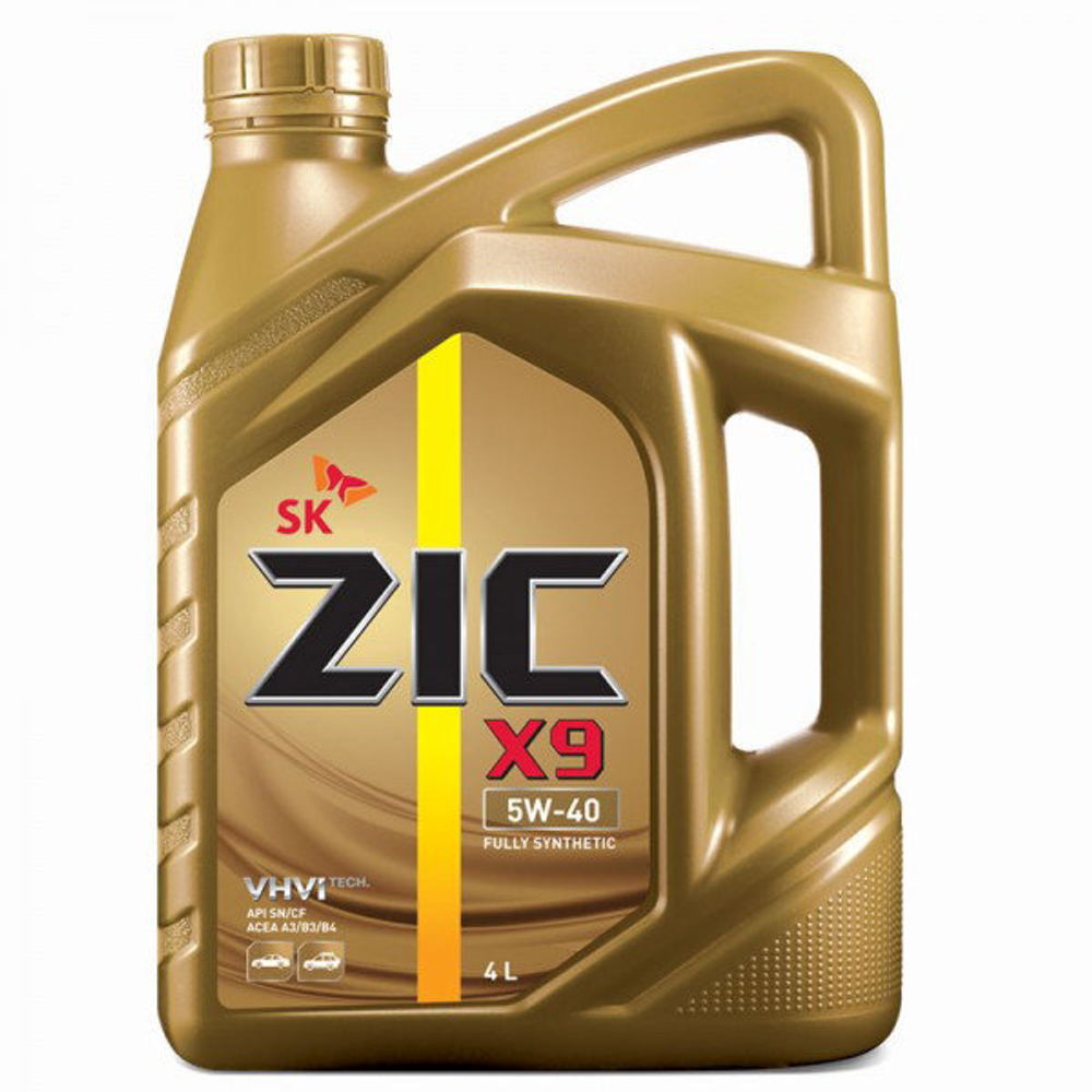 Масло ZIC X9 Diesel 5w40 4л синтетика