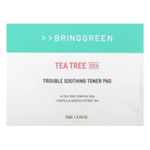 Bringgreen, Tea Tree Cica, успокаивающий тонизирующий диск для проблем, 150 г (5,29 унции)