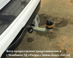Фаркоп с оцинк. шаром Toyota Land Cruiser Prado J150 2009-2023, Lexus GX 2010-2013 крепление шара на двух болтах, (без электрики, паспорт и сертификат в комплекте) Motodor.92508-A