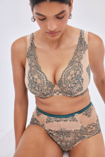 Бюстгальтер Splendore M Bralette Beige-Green Alles