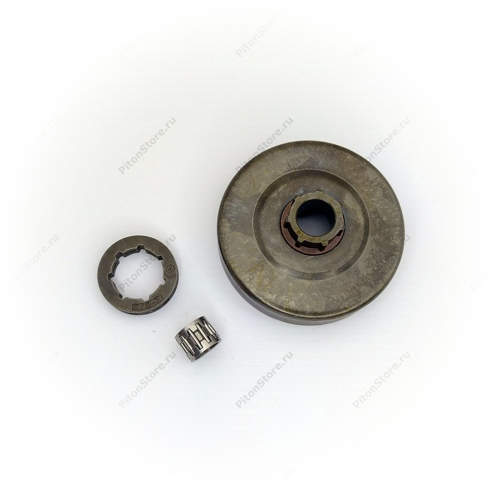 Корзина сцепления б/п Husqvarna 365/372 (3/8"-7, 78.5/16-мм, с/в, подшипник) [AEZ]
