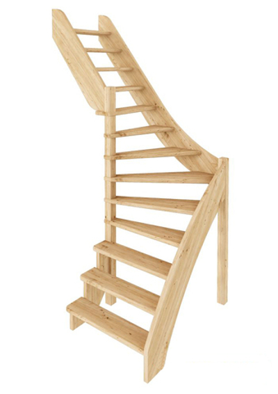 Лестница на второй этаж ЛС-92м/3 Левая