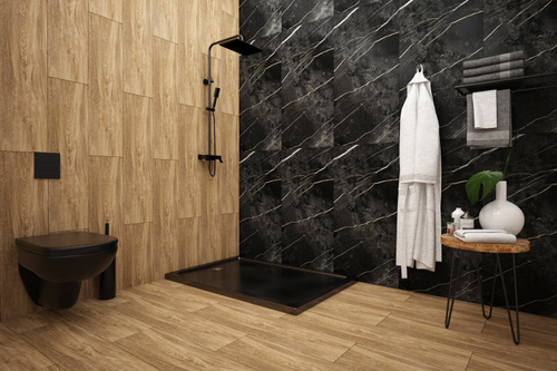 Акриловый душевой поддон Universal PRO Black N