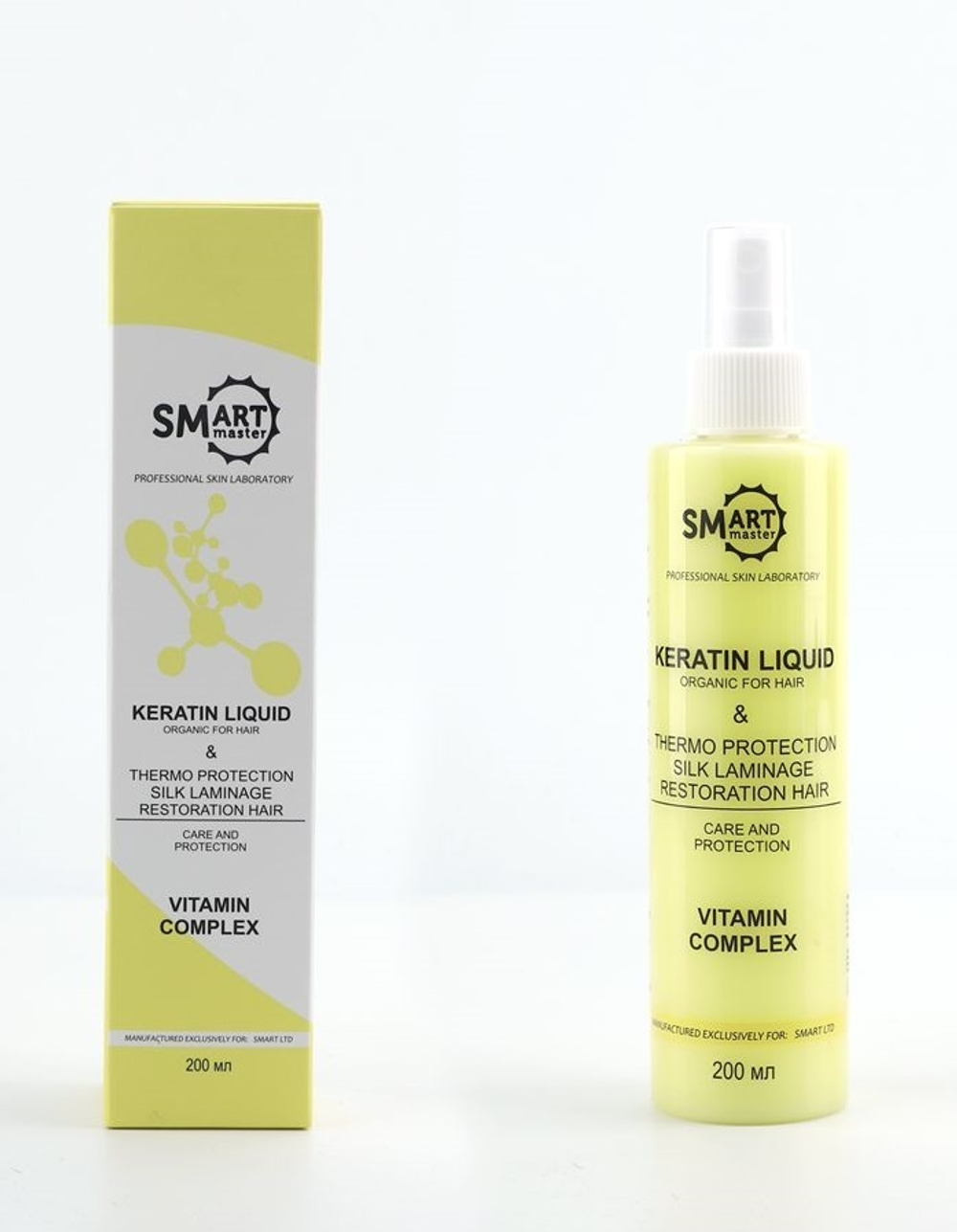 Smart Умный Жидкий Кератин для волос Мультивитамин, 200мл