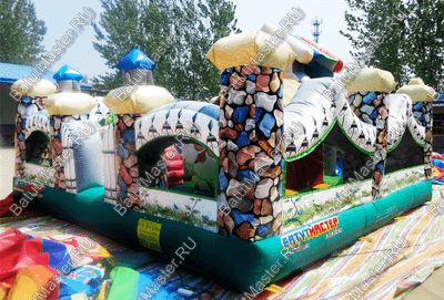 Коммерческий надувной батут "Терем" 6*6*4 м