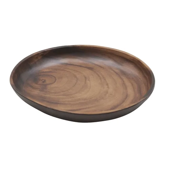 Блюдо 20,5*20*3 см овальное 400 мл African Wood 2 пластик меламин P.L. Proff Cuisine