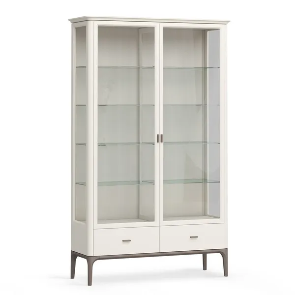 Витрина стеклянная большая