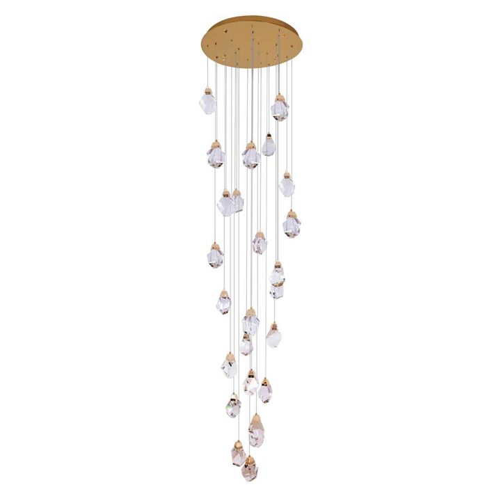 Подвесная светодиодная люстра Modelux ML.88971.25 GD