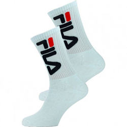 Теннисные носки Fila Unisex Tennis Plain Socks 2P - белый