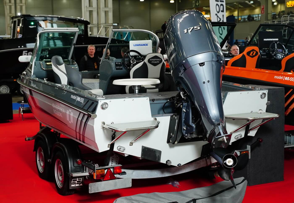 Катер-лодка алюминиевая ФЛ-55