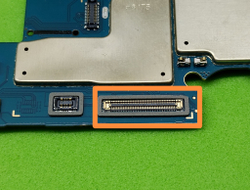 SAMSUNG Galaxy A12 (SM-A125F) / FPC коннектор дисплея (на плату)