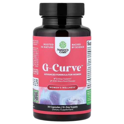 Nature's Craft, Женское здоровье, G-Curve ™, 30 капсул