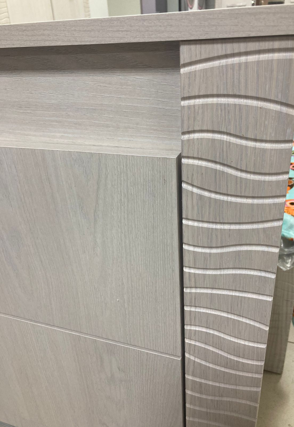 Комод Монако КМ-15 ясень белый/F12